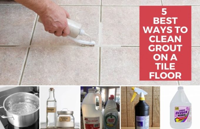 How to clean dirty grout