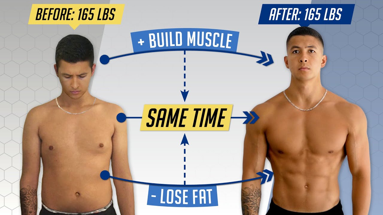 Building muscle and losing weight at the same time